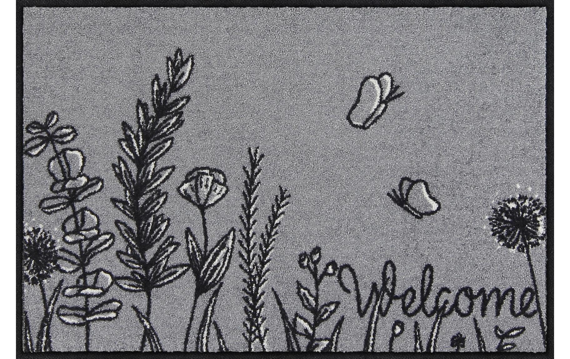 Fussmatte Summer Grasses 50 cm x 75 cmRutschfeste Schmutzfangmatte