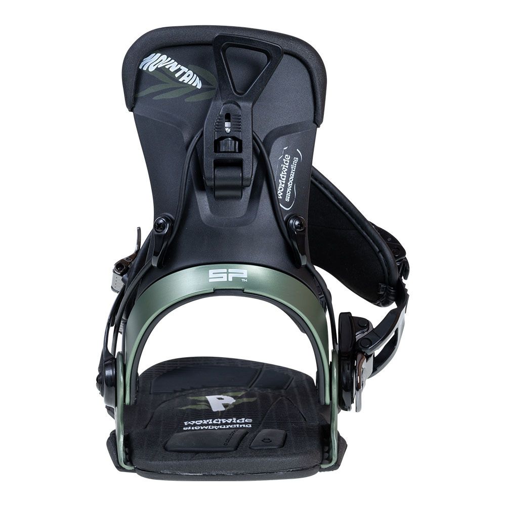 SP Bindings MOUNTAIN - Fixations snowboard olive