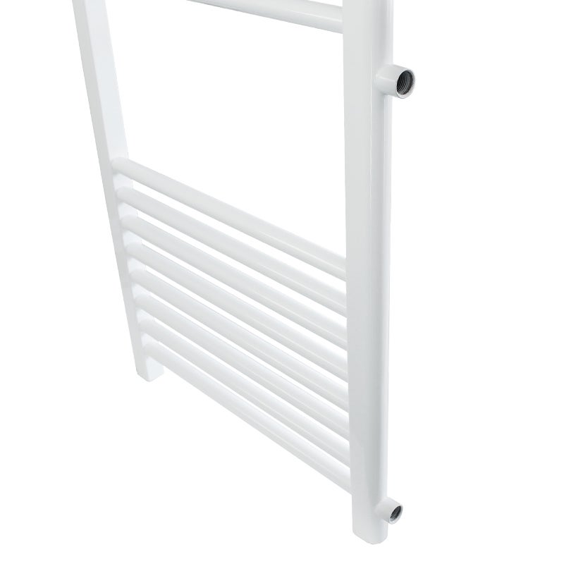 LuxeBath Renovatie Radiator Vervanging 600x1800 mm Wit, Badkamerradiator Recht met Zijaansluiting, Hartafstand 900 mm, Radiator Handdoekverwarmer Handdoekdroger Handdoekradiator Handdoekverwarming