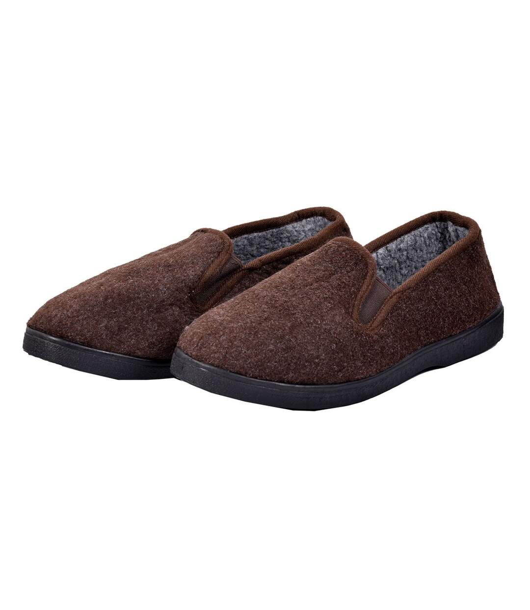 CHARENTAISE Homme Pantoufle FEUTRINE K88R8 MARRON