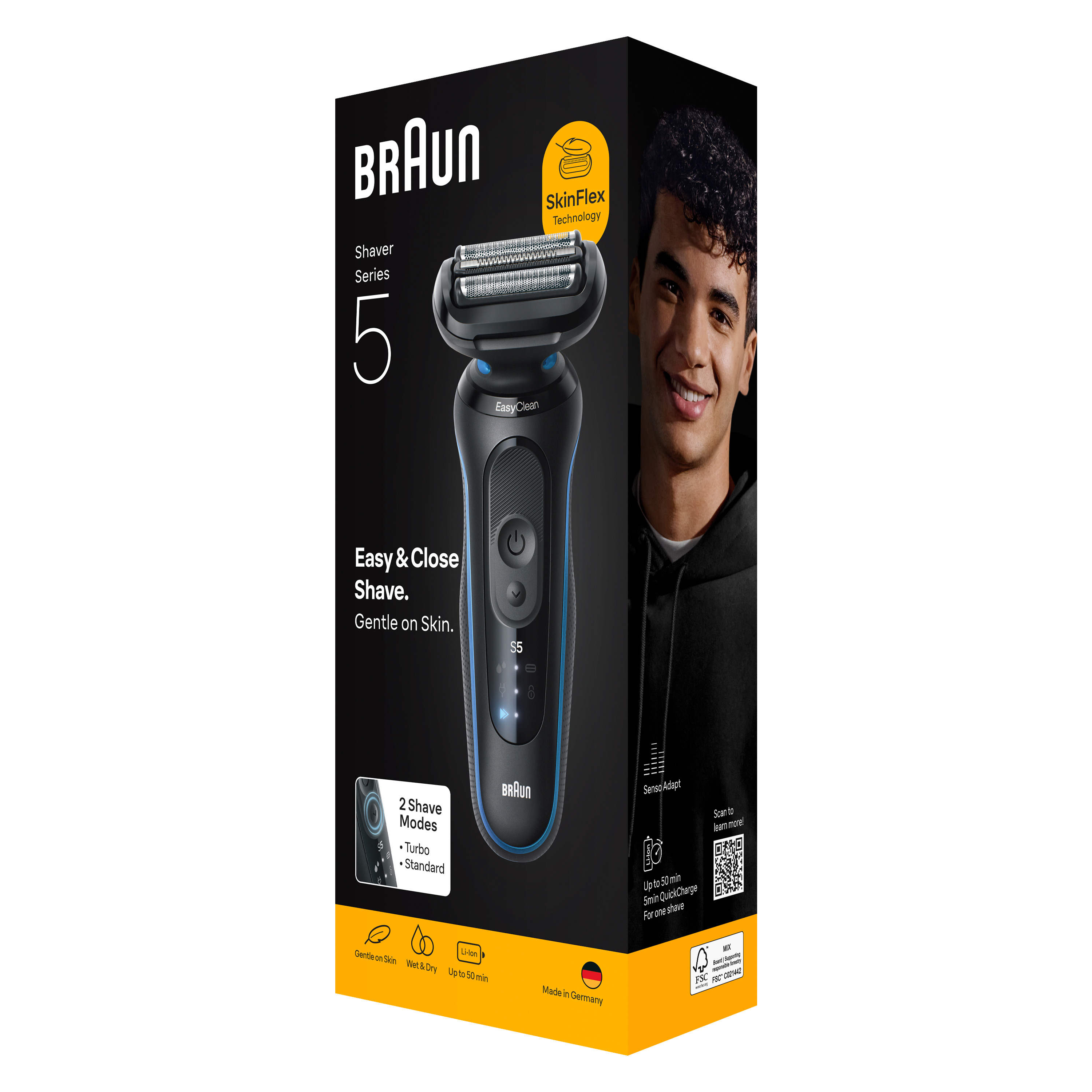 Braun Elektrisch Scheerapparaat Series 5-52-B1000s