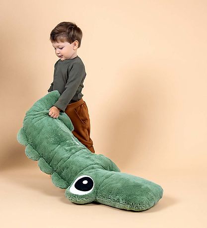 Done By Deer Kuscheltier - 100 cm - Croco - Grün