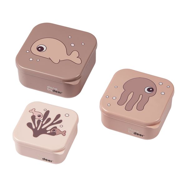 Done By Deer Sea Friends Snackbox Powder 3 Stuks
