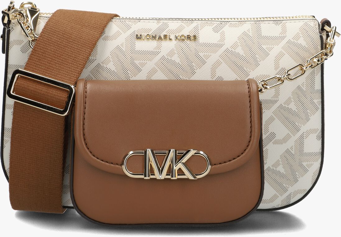 MICHAEL KORS beige michael kors schoudertas lg mf crossbody