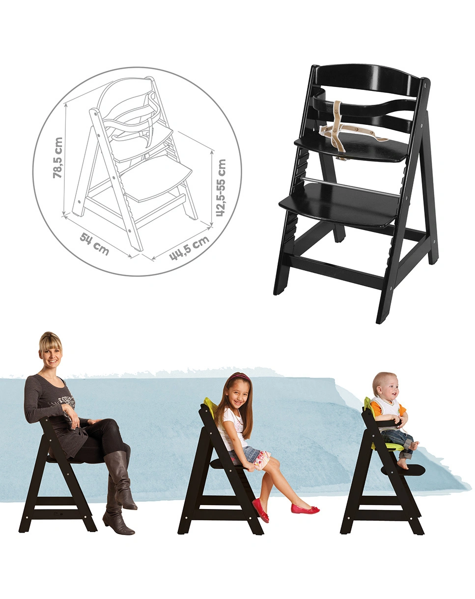 Treppenhochstuhl SIT UP III (Farbe: schwarz)