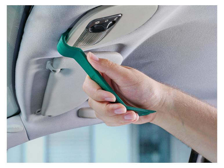 Auto demontagegereedschap of bevestigingsclips en tiewraps