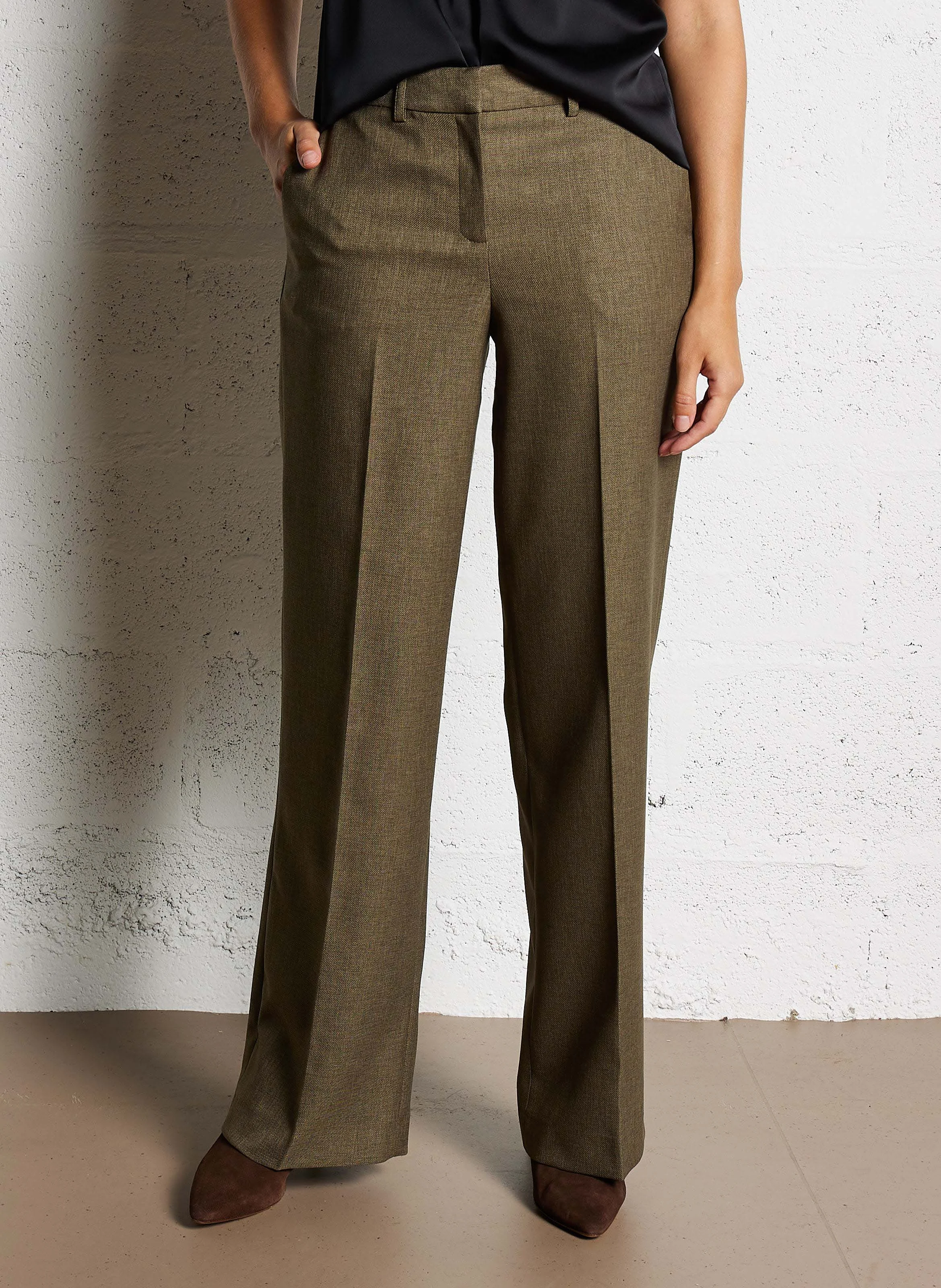 FERGUSON - Pantalon large| Vert