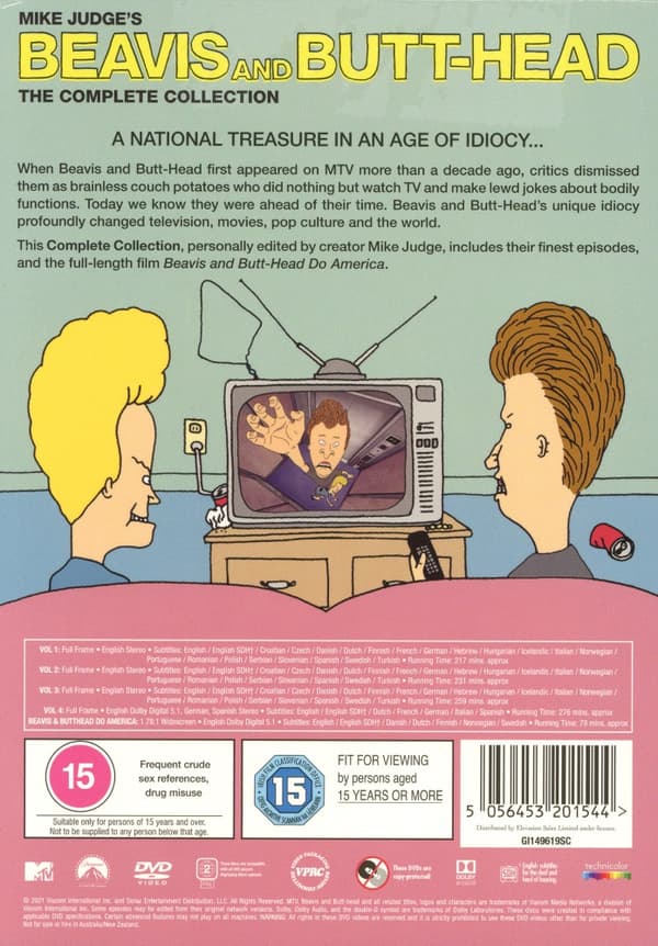 Beavis and Butt-Head: The Complete Collection (Import)