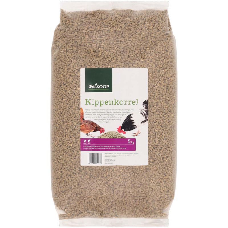 Welkoop Kippenkorrel - Kippenvoer - 5 Kilogram