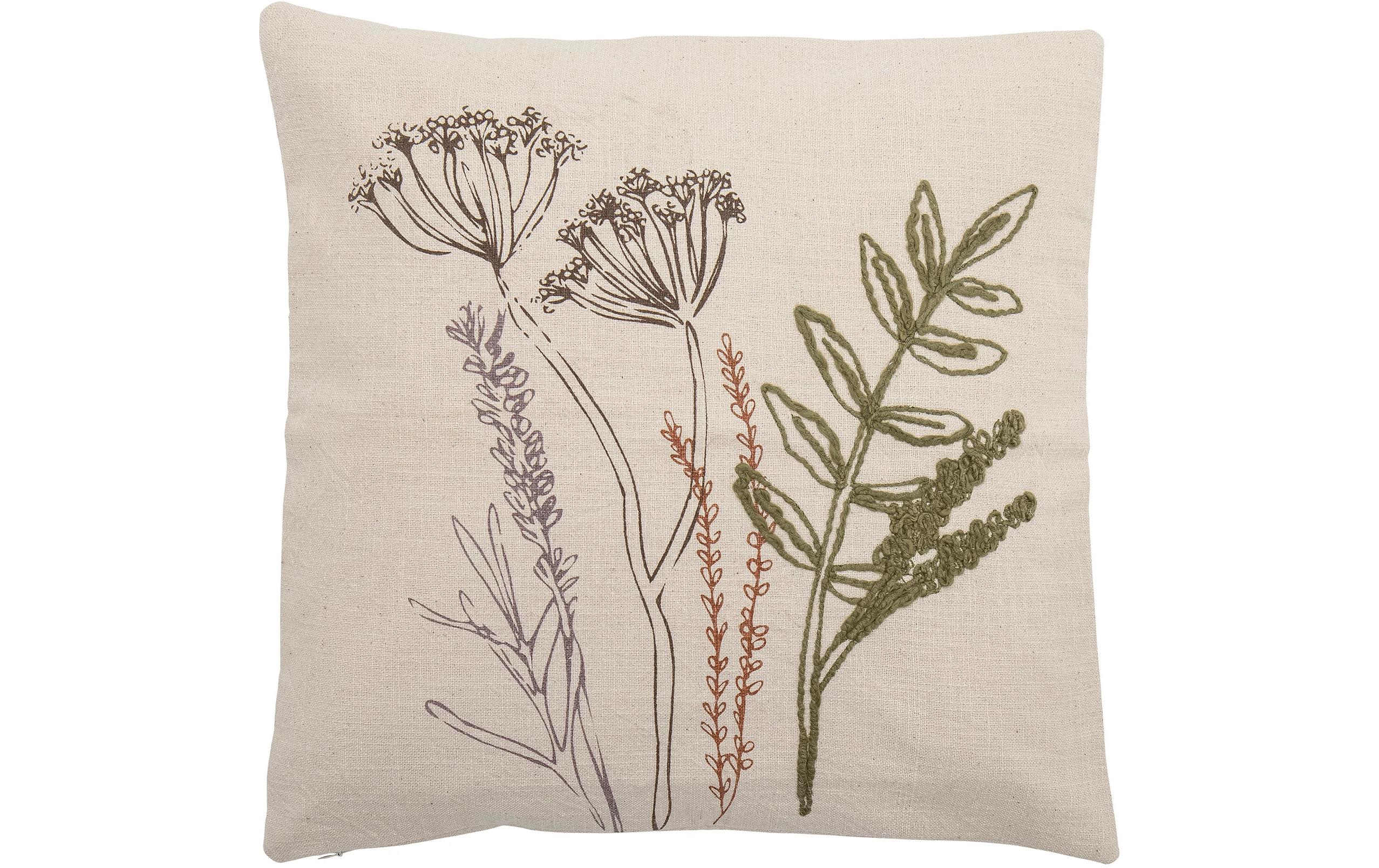 Kissen Bea 50 x 50 cm, NatureEin natürlicher Akzent mit floralem Charme