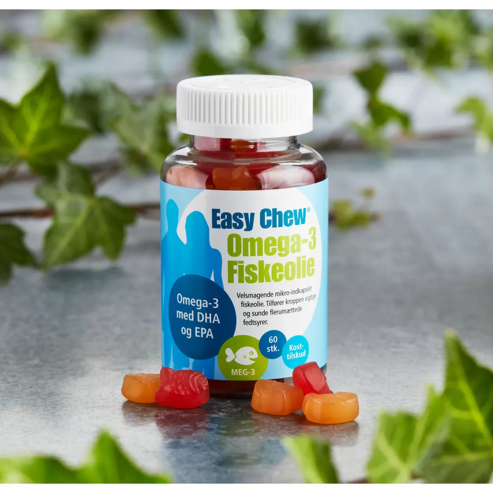 EasyChew Omega-3 - 60 stk.