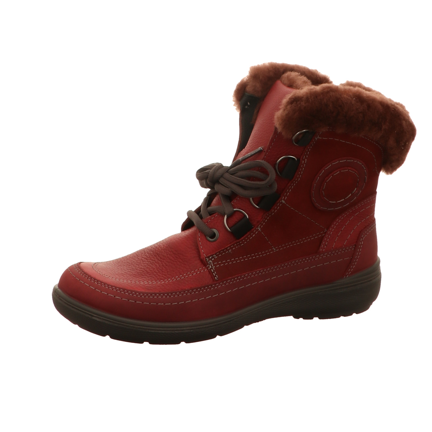Jomos Schnürstiefelette rot