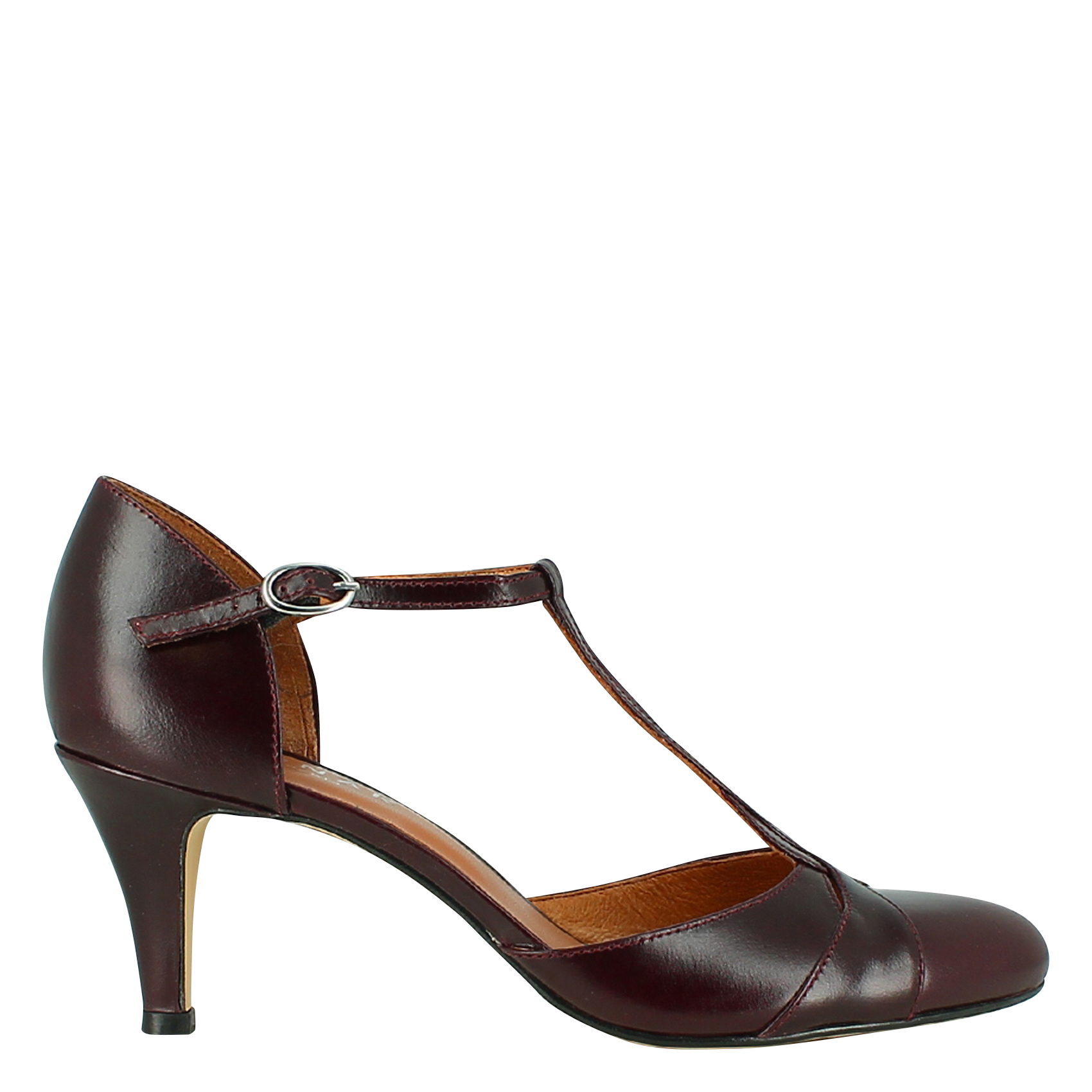 VERMEIL - Babies en cuir | Rouge