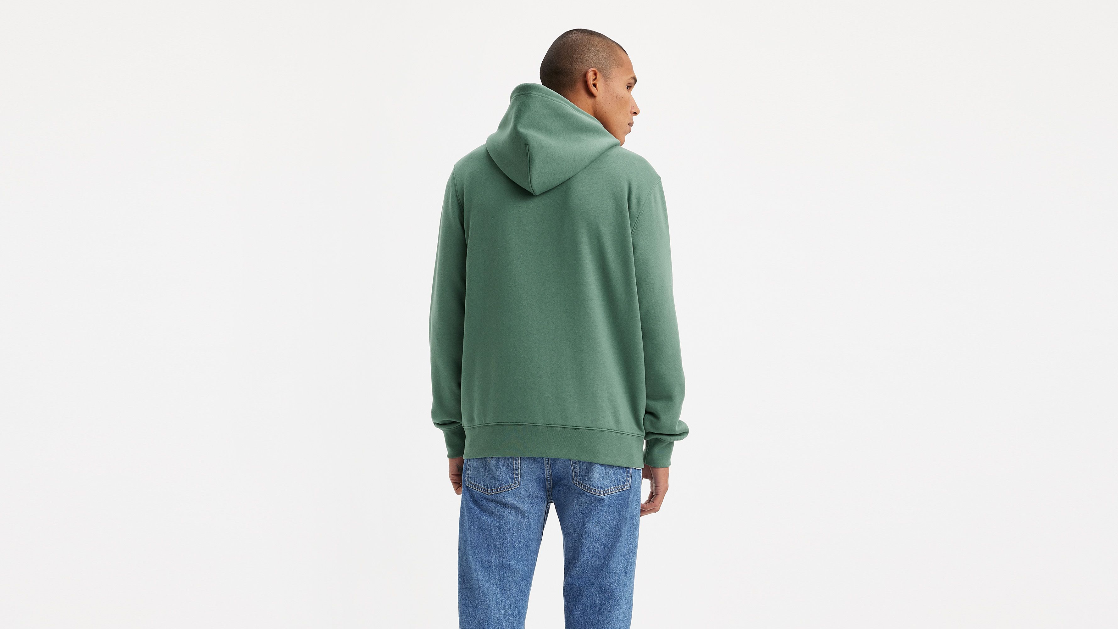 Sweat à capuche zippé Housemark - Dark Forest - Vert