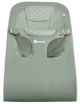 Ergobaby Evolve Stoffsete til Vippestol Mesh, Sage Green