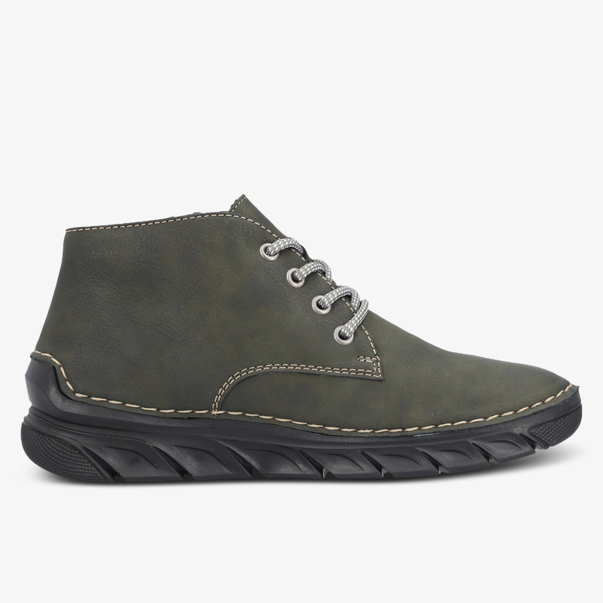 rieker Damen Schnürstiefeletten grün
