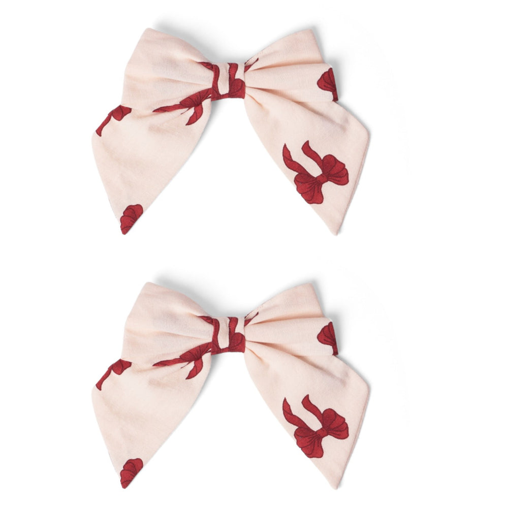Køb That's Mine Rouge Boucle Tori Hair Sløjfe Clips - 2 Pak