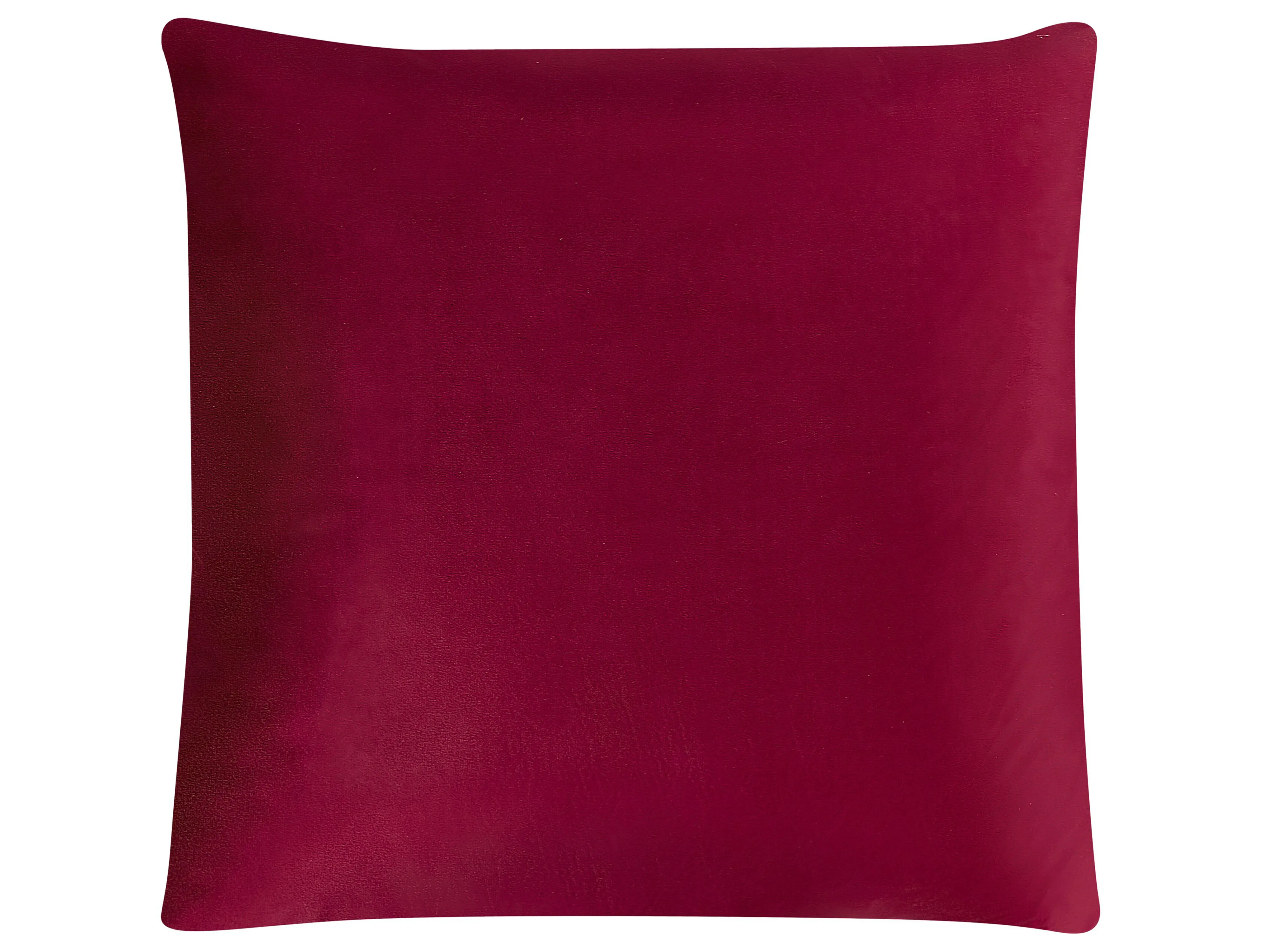 Set van 2 sierkussens PINUS Fluweel 45 x 45 cm Rood geometrisch patroon