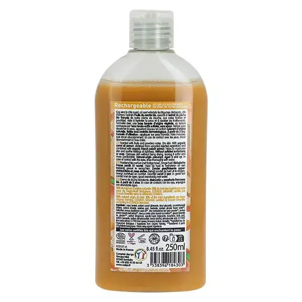 Creme de Banho Hidratante Coslys Pêssego-Cenoura 250ml