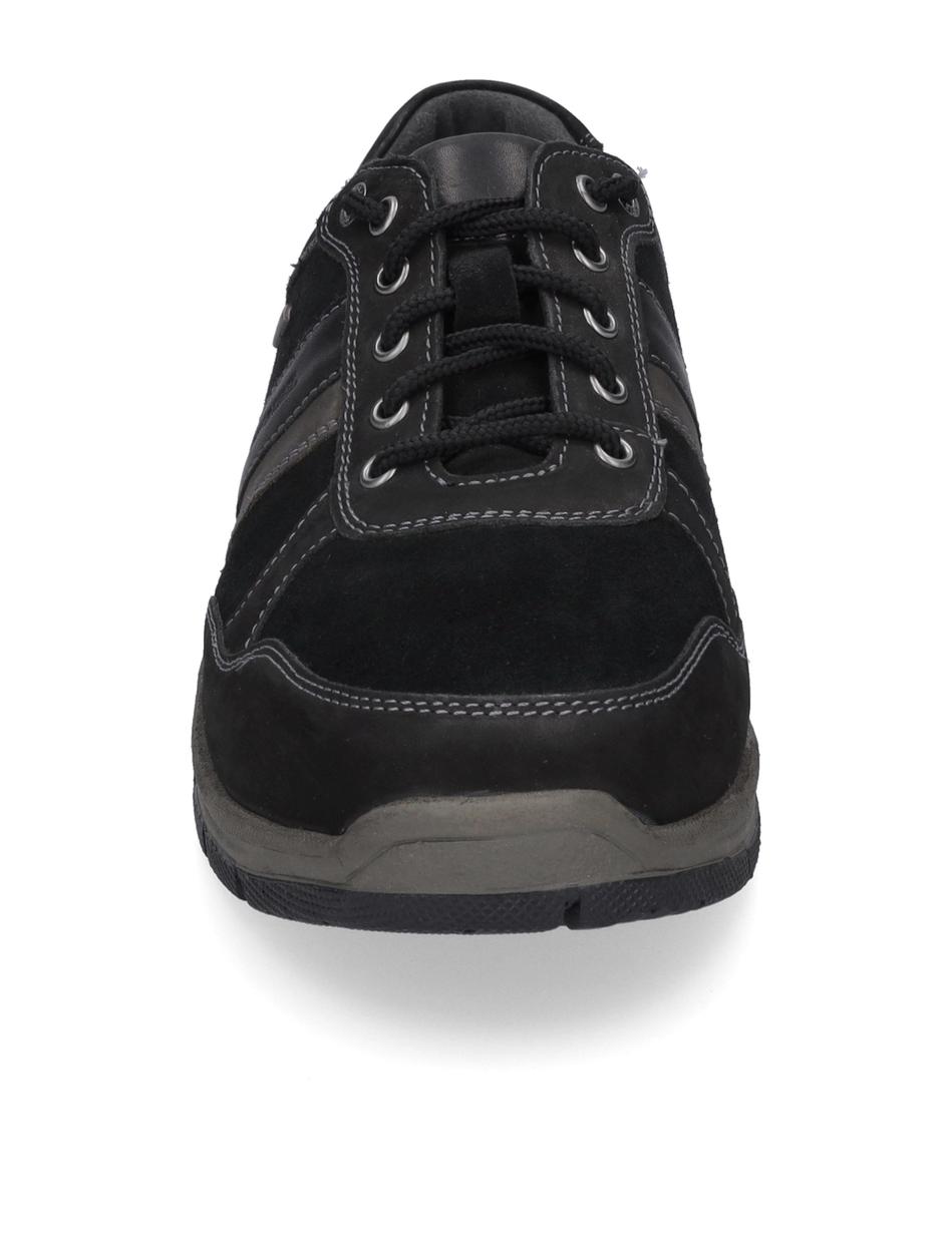 Halbschuh Lenny 51, schwarz-kombi