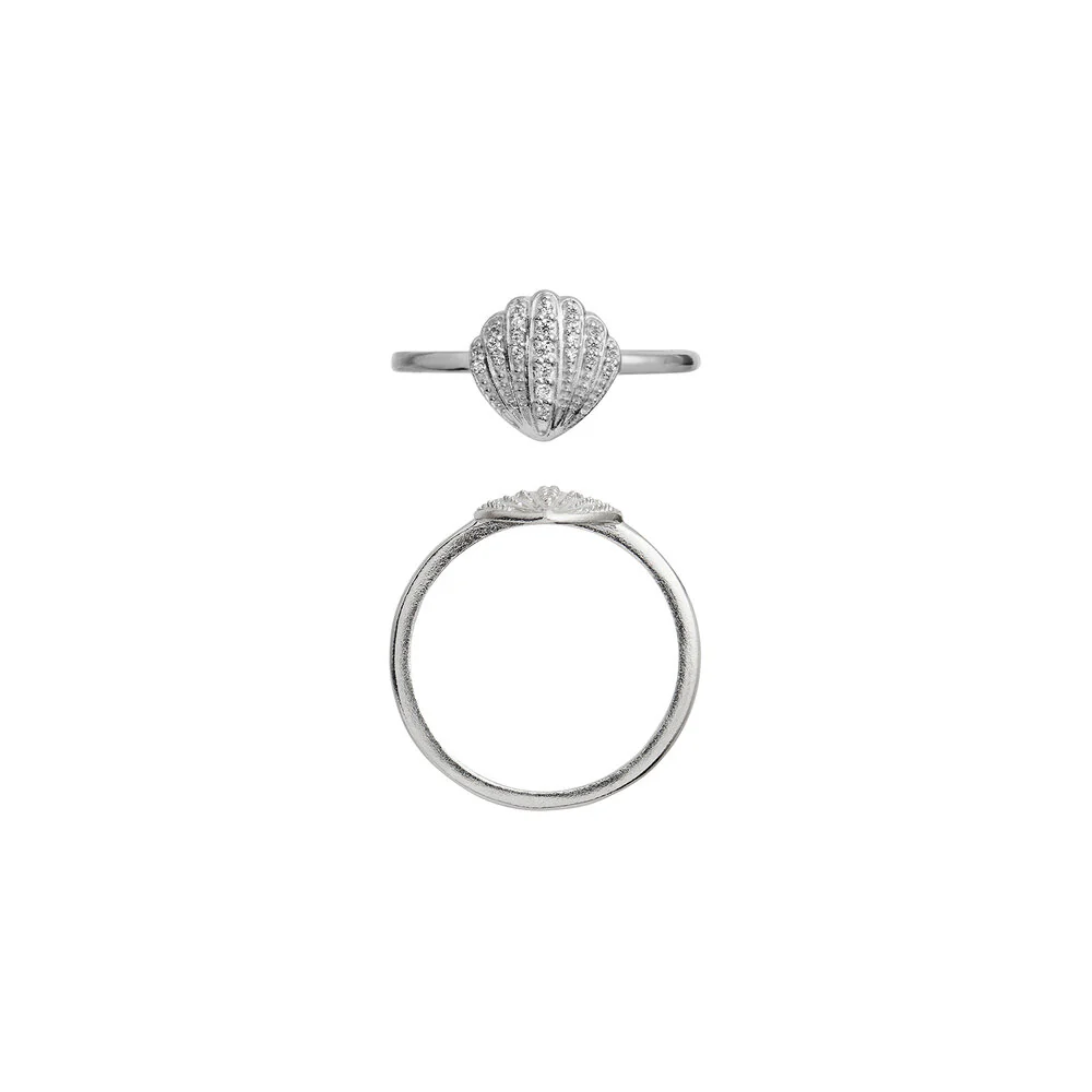 STINE A Jewelry  Vintage Shell ring - sølv