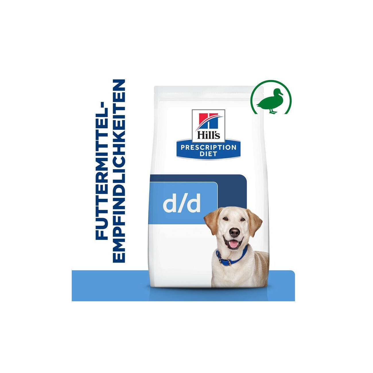 Hill's Prescription Diet d/d Futter bei Allergien, mit Ente und Reis 12 kg