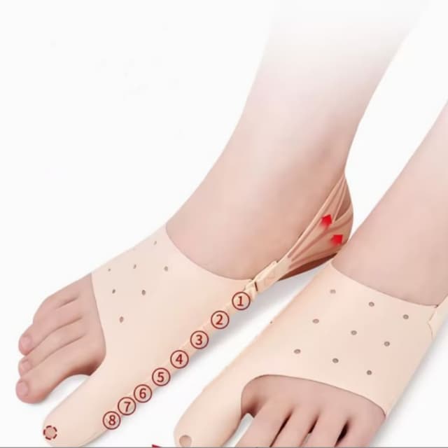 Knydekorrektor til Hallux Valgus, Justerbar Tå Straightener Bøjle M