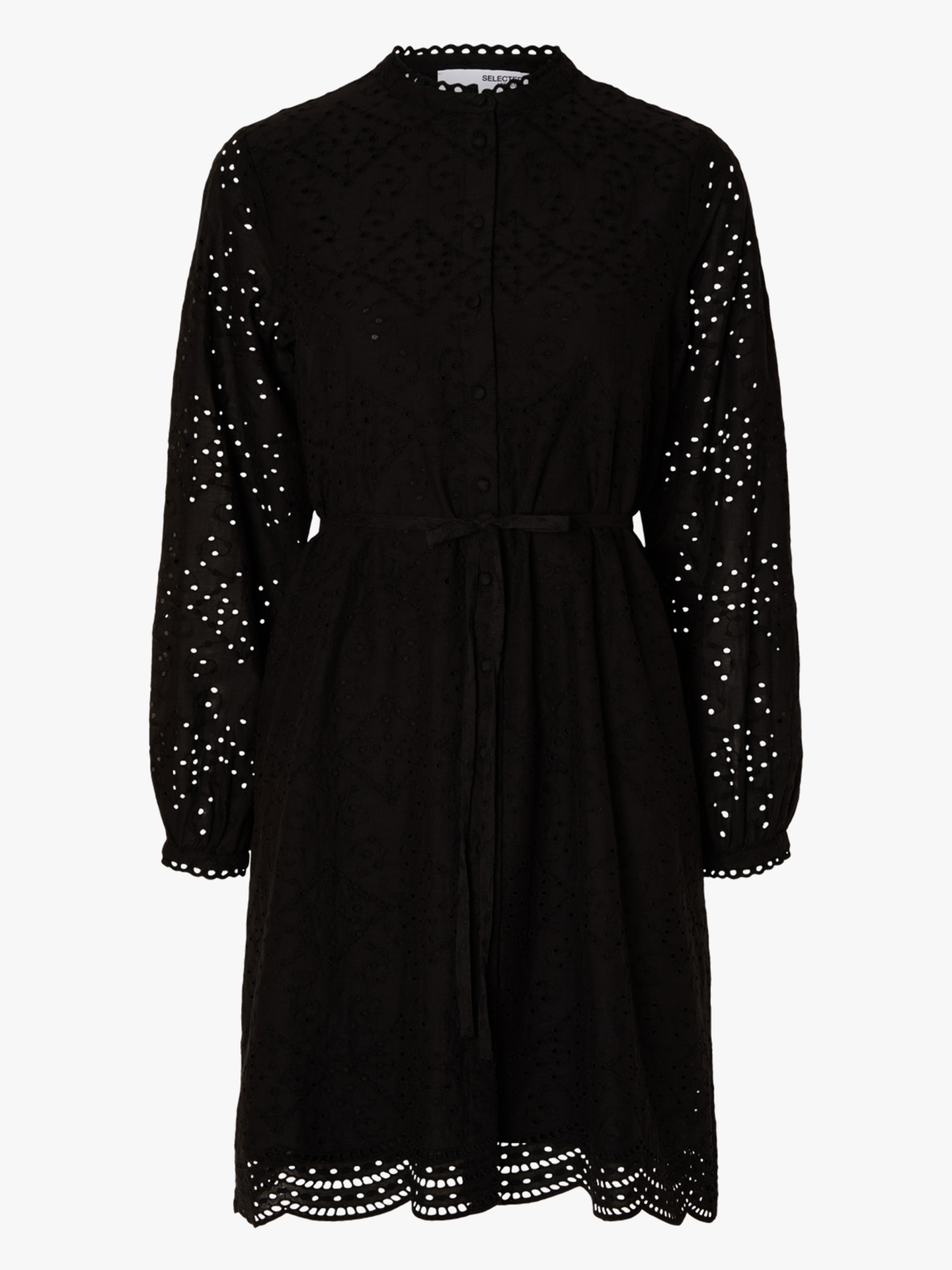 Tatiana Long Sleeve Short Embr Dress