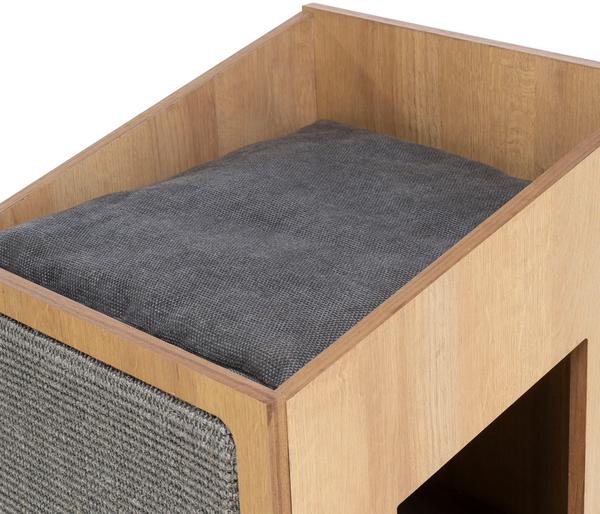 Trixie Kratztonne CityStyle, braun/grau, ca.