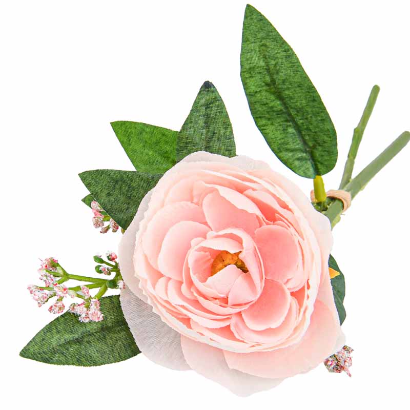 Mini tige de renoncules rose