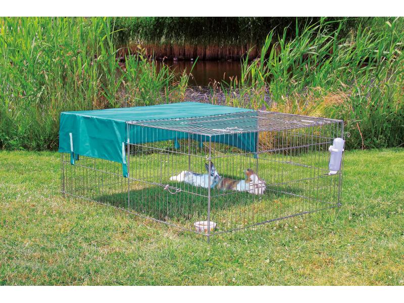 Trixie Freilaufgehege natura Sonnenschutz zu Trixie 62452 Sonnenschutz für Freilaufgehege, 116 x 72 cm