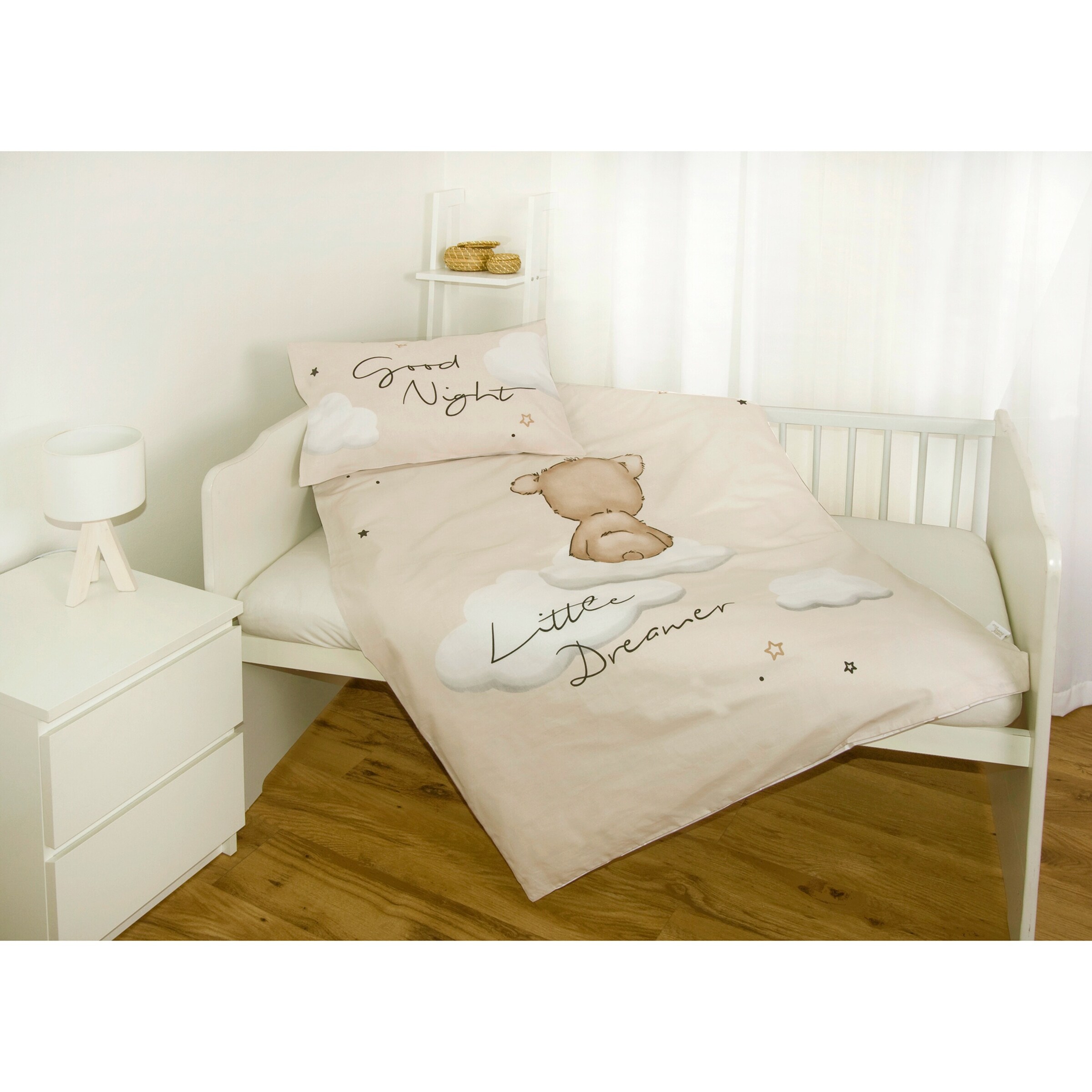 Baby Best Renforcé Wende-Bettwäsche Little Dreamer 40x60 / 100x135 cm
