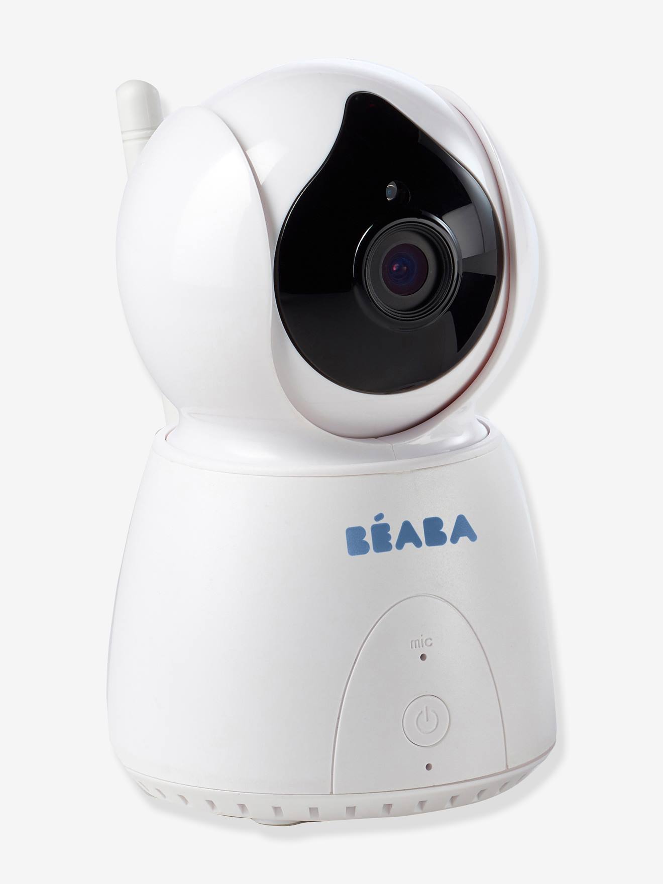 Câmera adicional para babá eletrônica com vídeo BEABA Zen+, branca transparente