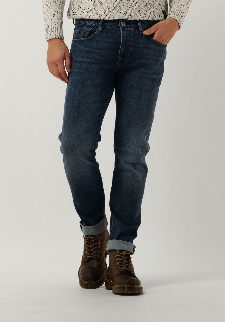 VANGUARD blauwe vanguard slim fit jeans v7 rider true blue ocean