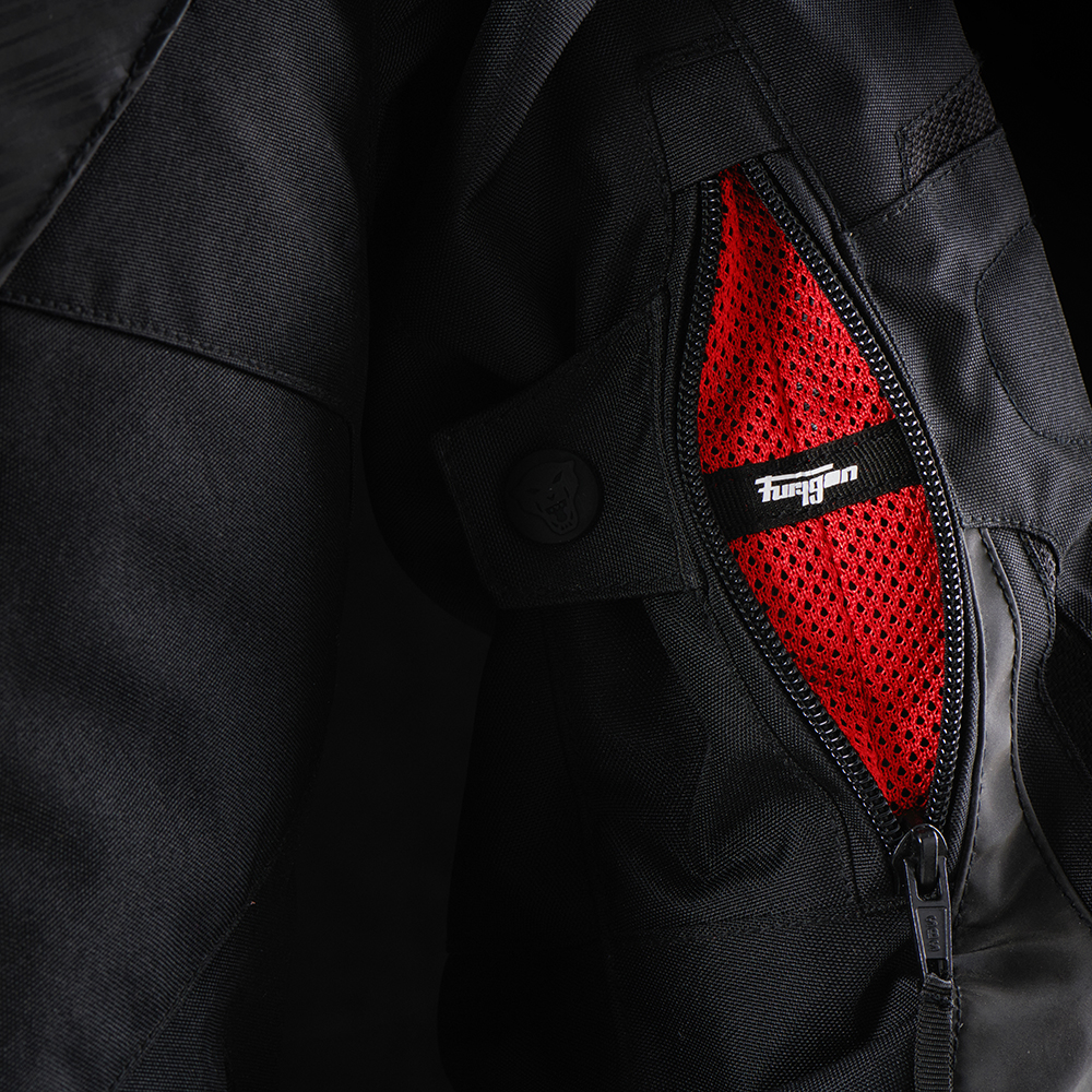 Furygan - Blouson Shard HV' Noir / Gris