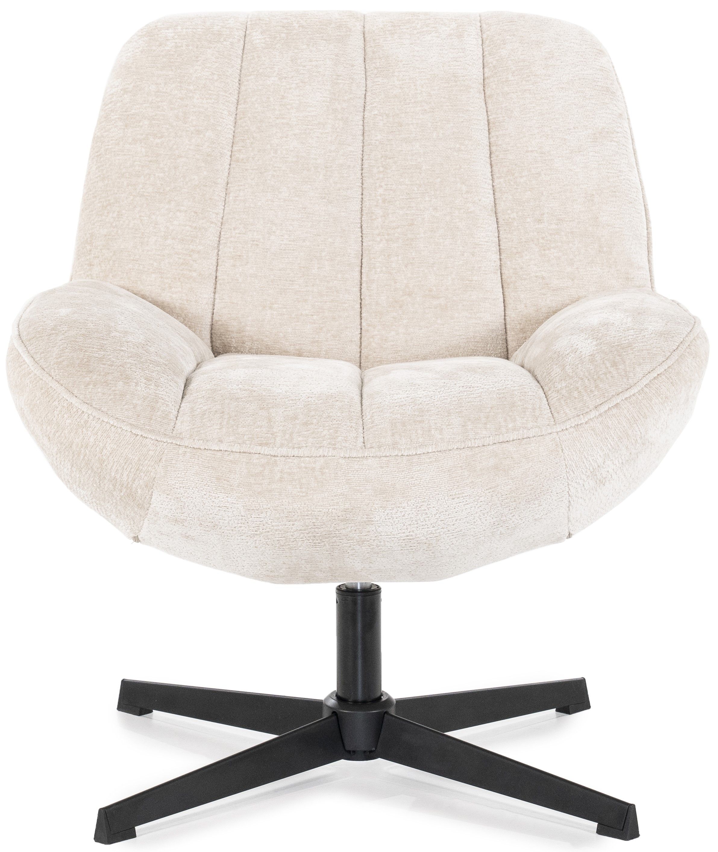 Draaifauteuil - beige | 230313 Derby B75 x D72 x H80 cm