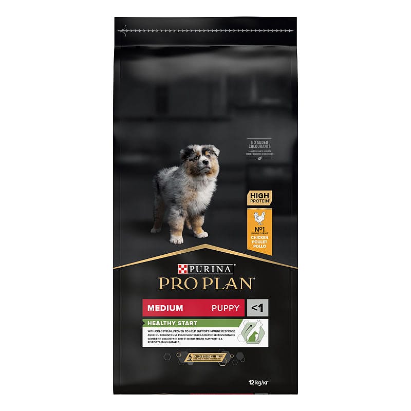 Purina Pro Plan Medium Puppy Healthy Start Kip Hondenvoer 12 kg | 12780