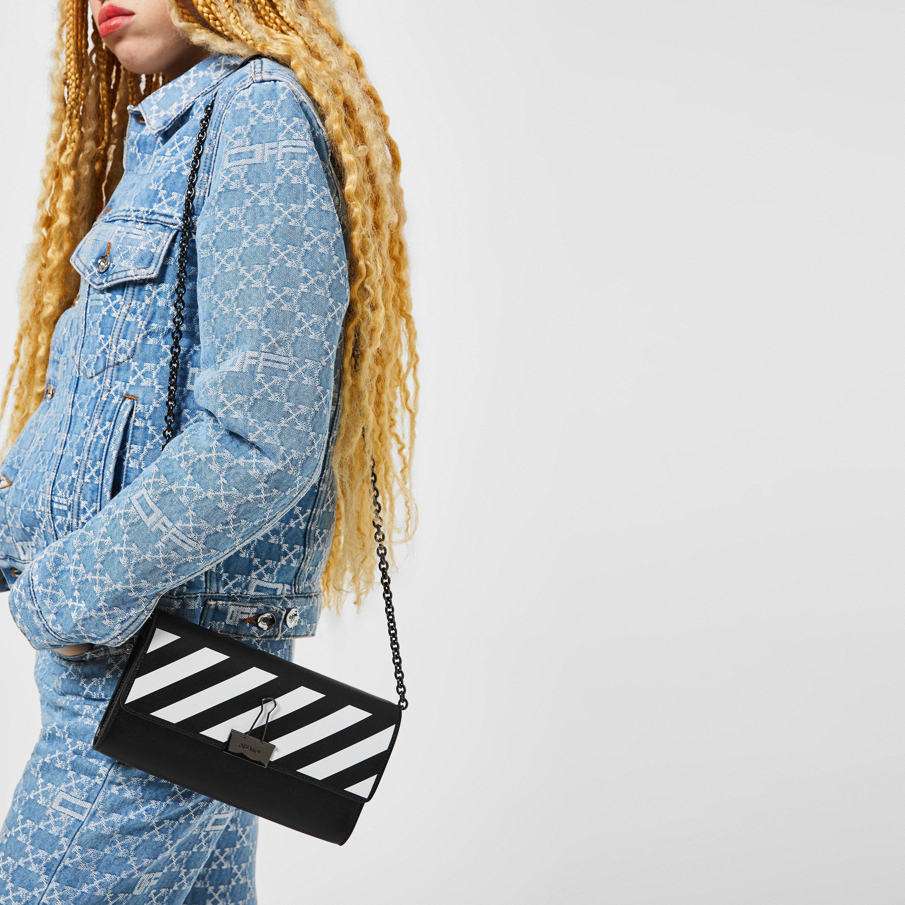 Off White Binder Wallet