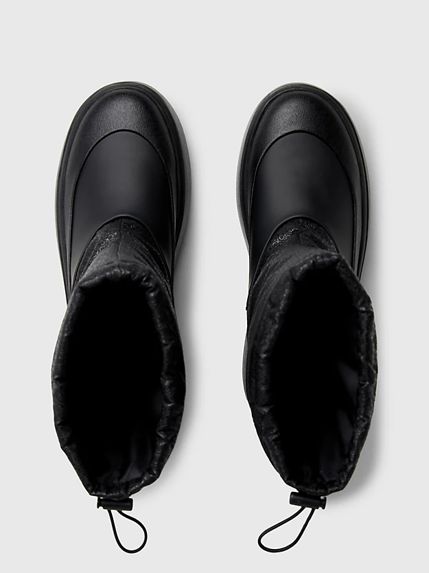 botas de neve de plataforma