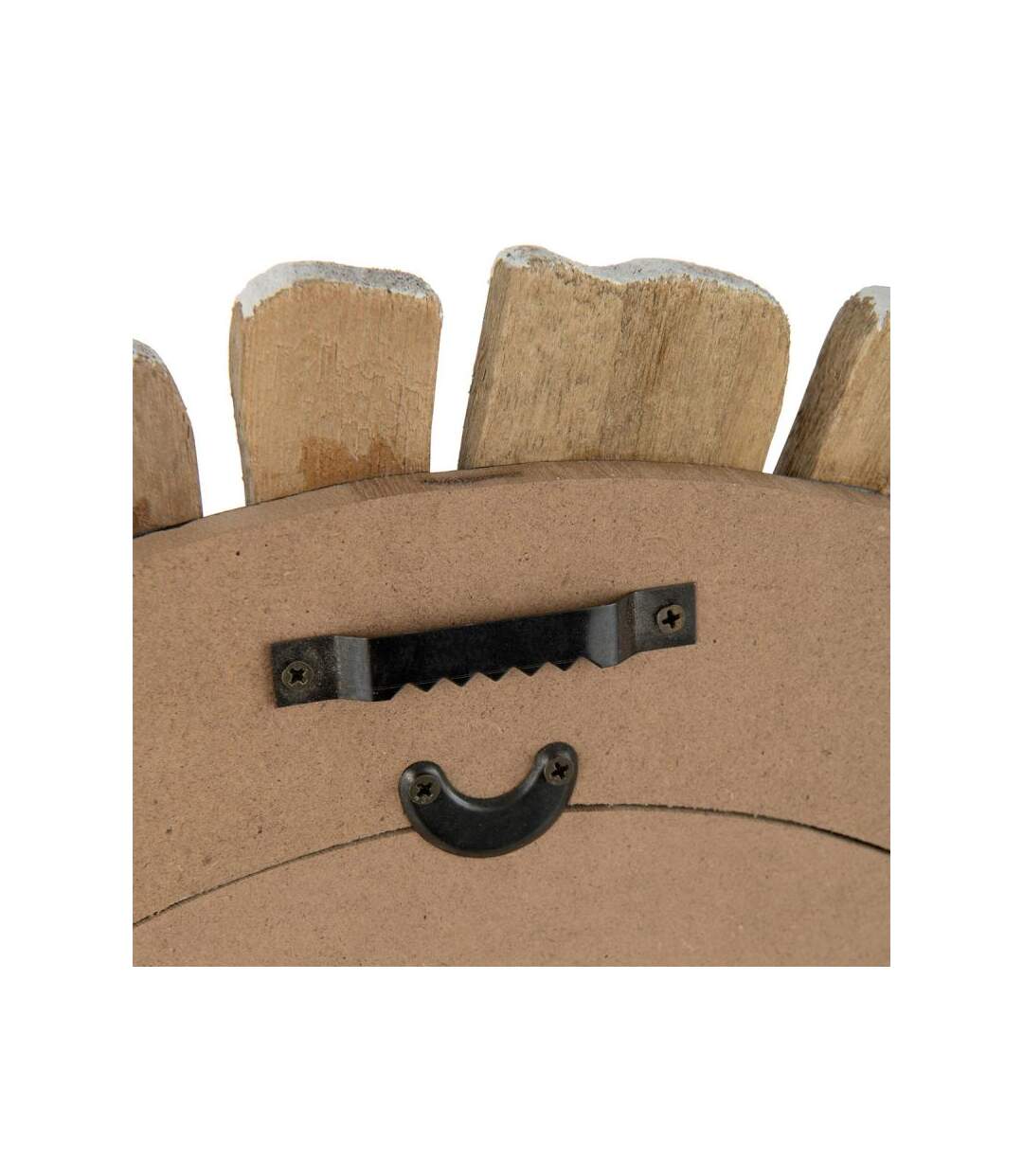 Paris Prix - Miroir Mural En Bois vacay 46cm Blanc