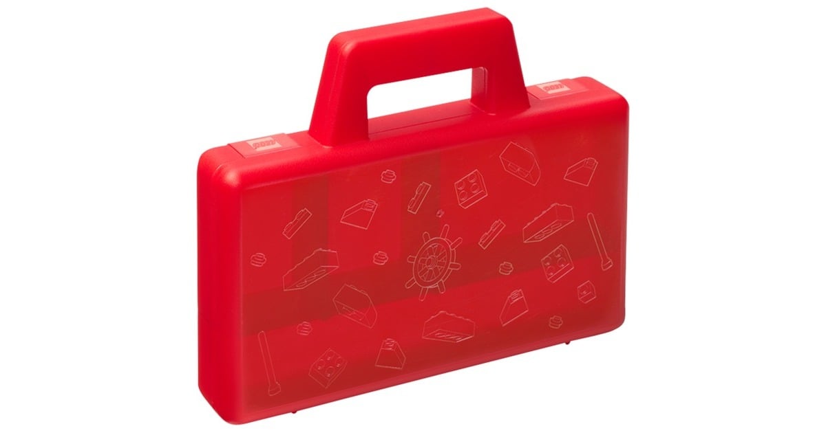 Room CopenhagenLEGO Sorting Case to go opbergdoos  (Rood)