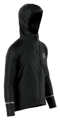Veste imperméable Compressport Thunderstorm Waterproof 25/75 Noir