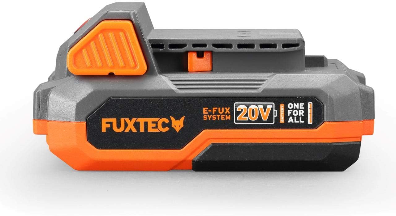 FUXTEC Akku Garten-Set – 20V Akku Rasentrimmer und 33cm Rasenmäher 40V (2x20V) inklusive 3X 2Ah Li-Ion Akkus & Doppelladegerät – Trimer Schnittbreite 25cm – Rasenmäher mit Schnitthöheneinstellung