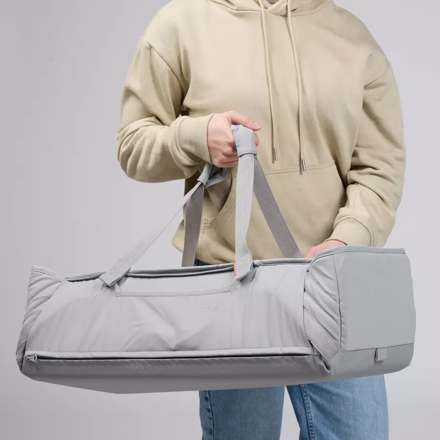 Voksi® Carry Me Fußsack Grey Cream