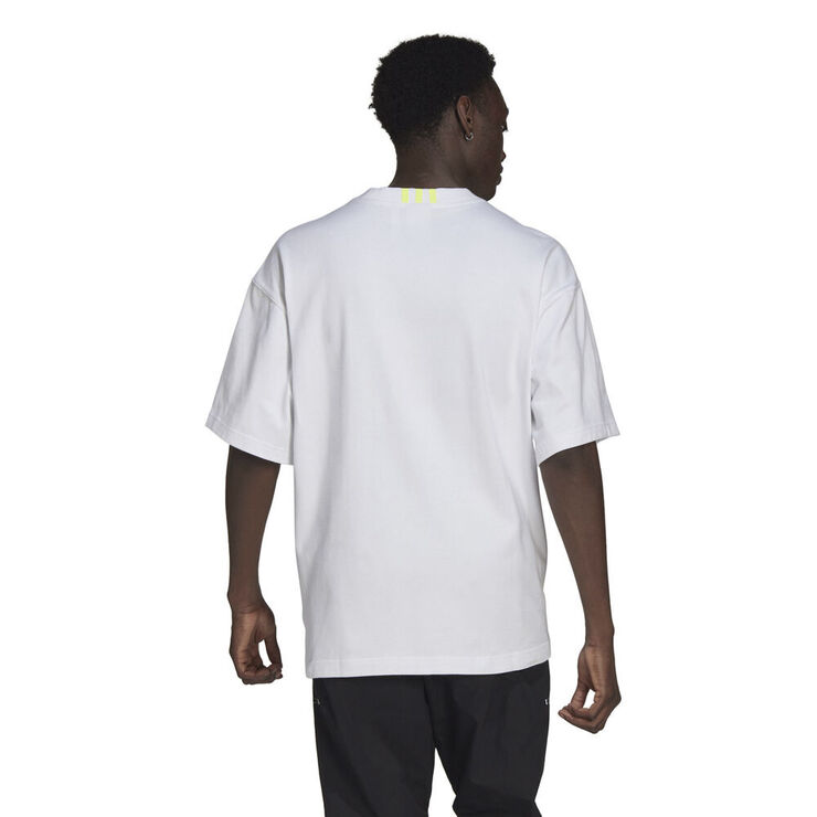 adidas R.Y.V. Oversize Silicone Badge T-shirt Hvid