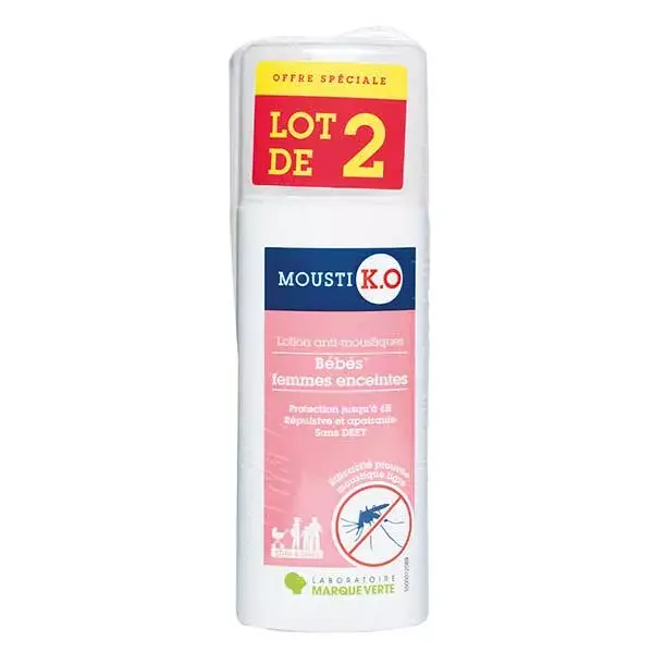 Mousti K.O Lotion anti-moustiques - Zones tropicales & infestées 100ml