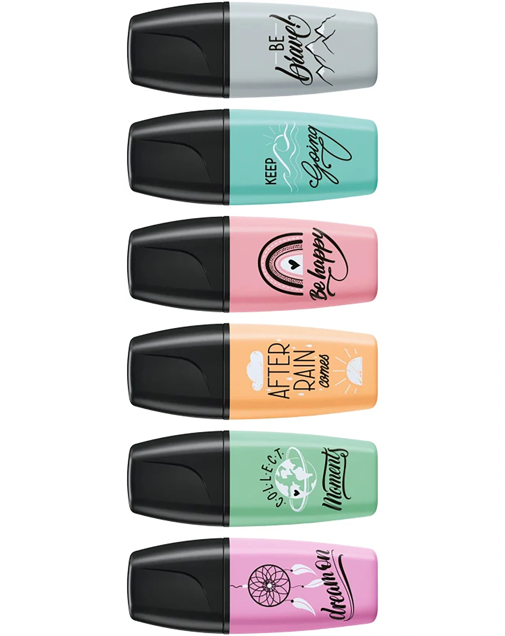 Textmarker STABILO® BOSS® MINI PASTELLOVE 2.0 - 6er Pack