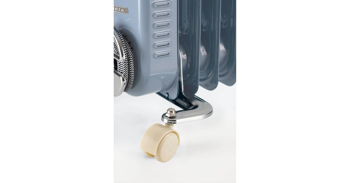 ArieteVintage blauwe olieradiator 11-elementen  (Blauw, 2500 Watt, 3 standen)