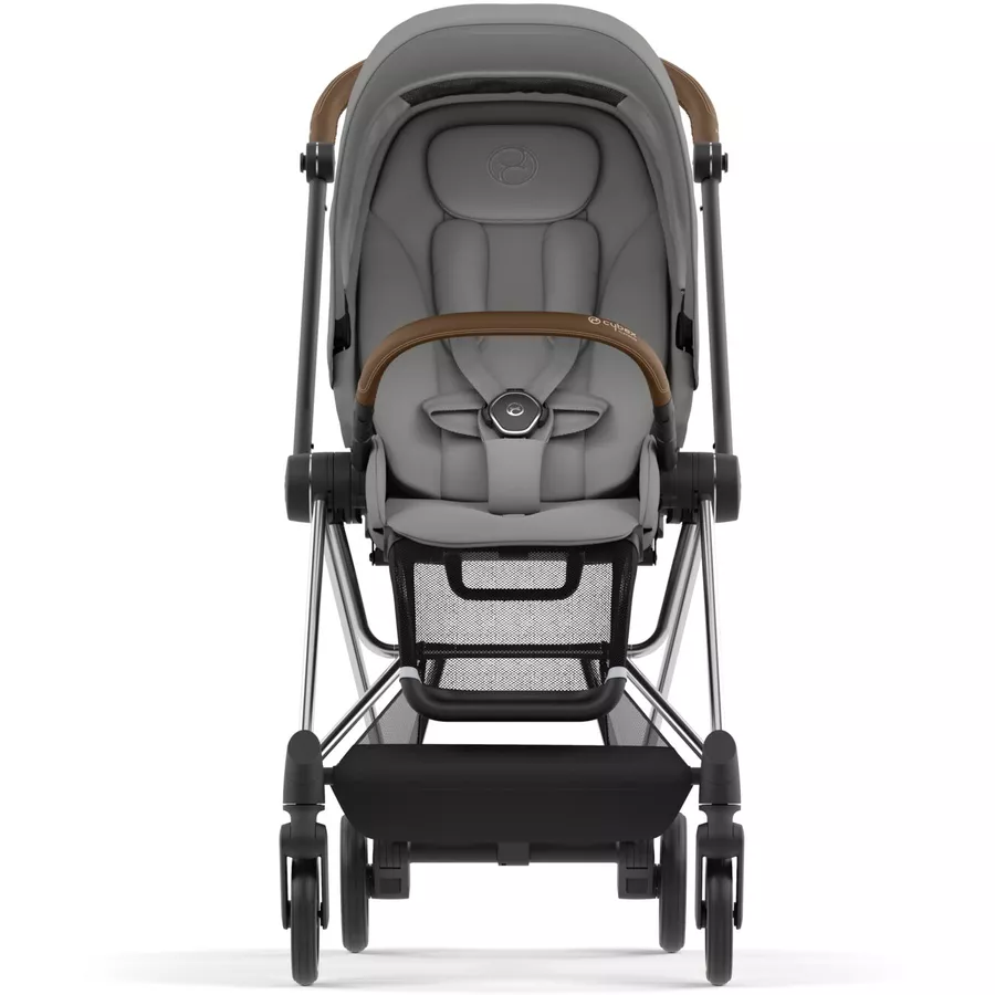 cybex PLATINUM Kombikinderwagen New Mios Chrome Brown Mirage Grey