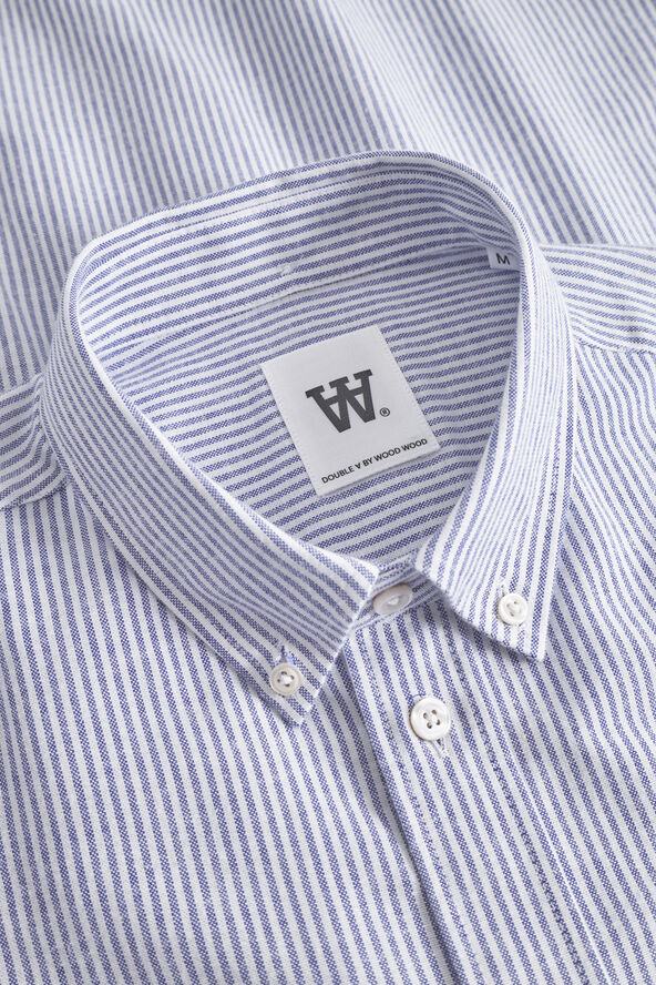 Wood Wood WWAdam Blue   white stripe